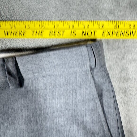 L.L. Bean Men’s 40W Gray Wool Dress Pants Comfort Waist Flat Front - Picture 13 of 14